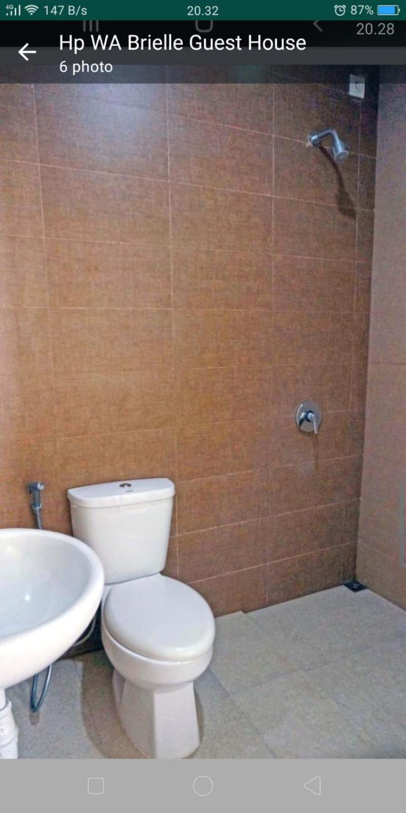 Brielle Guest House ジンバラン 部屋 写真
